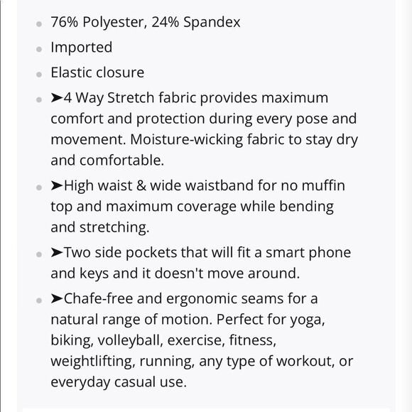 NEW Ododos High Waisted Black Tropical Print Capri Leggings - Picture 5 of 14